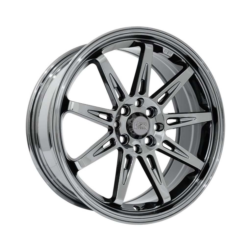 Velg Black Chrome Hsr Tikala Ring 15 Untuk Brio Sigra Agya Ayla Avanza Dlln 1 set isi 4 pcs