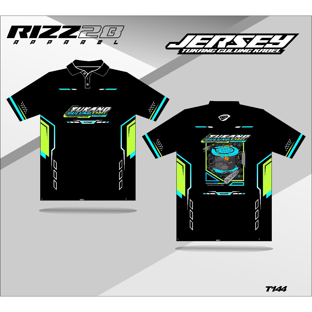 BAJU JERSEY AUDIO SOUND SYSTEM OPERATOR full printing