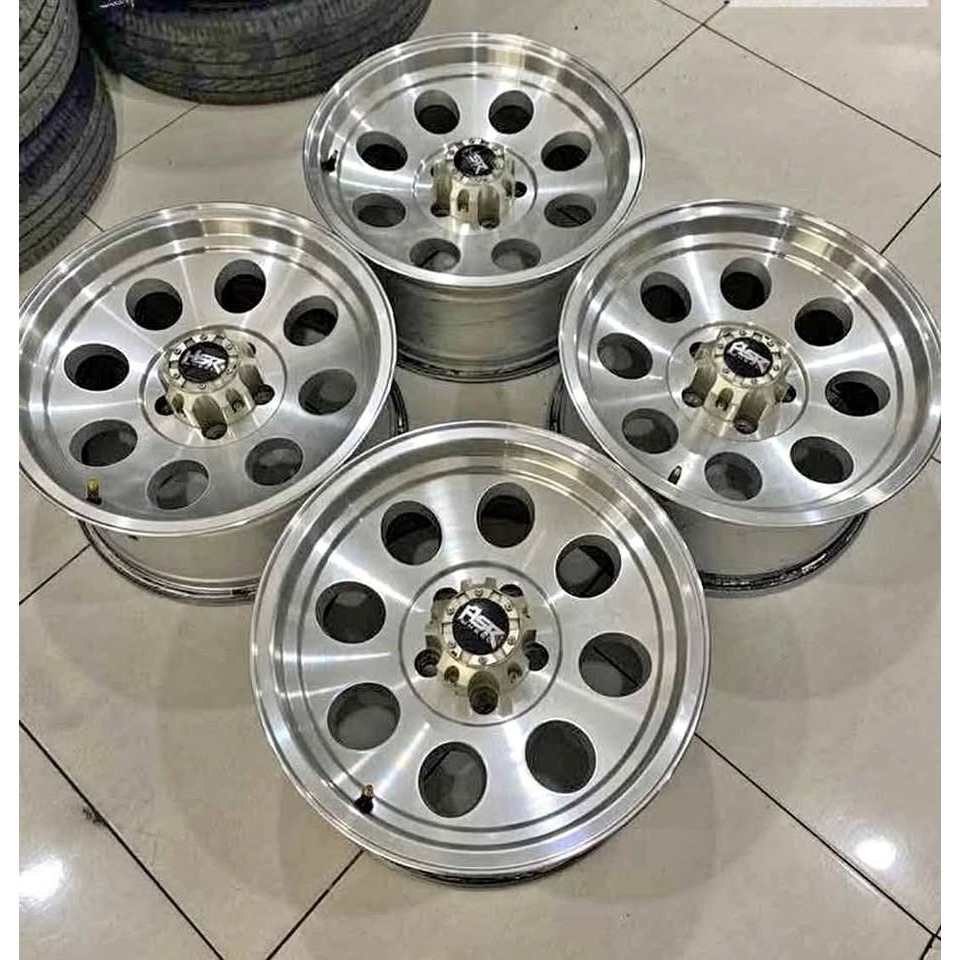 Velg Mobil Bekas Offroad DUFFY HSR R16 Lebar 8 Baut 5 PCD 5X114,3 ET0