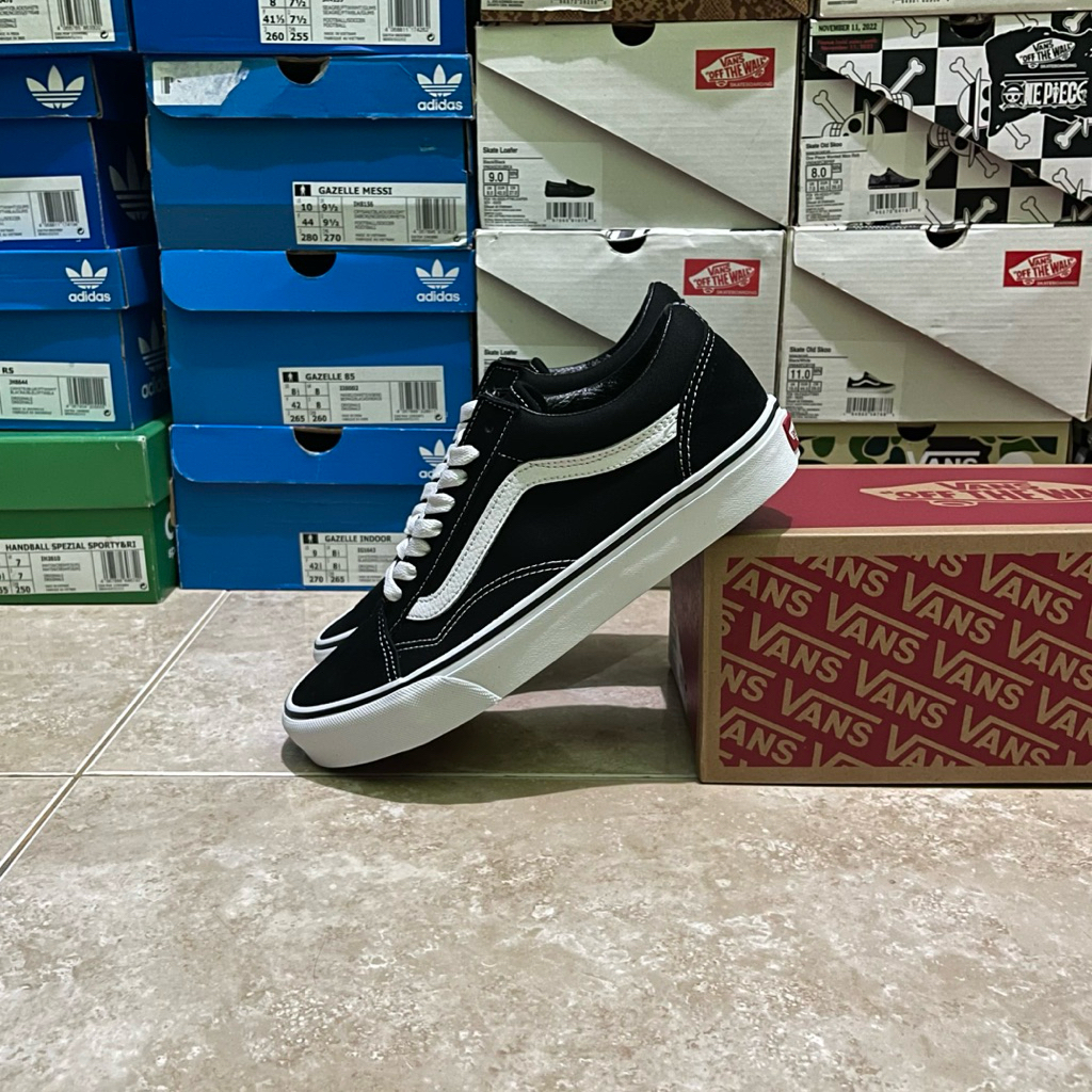Vans old skool black white classic (Resmi PT NAVYA)