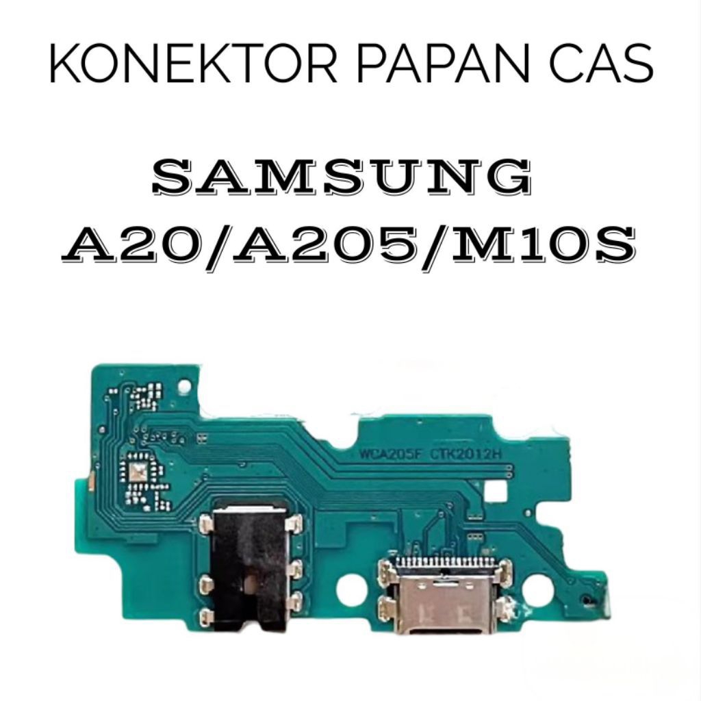 FLEKSIBEL CHARGER CAS PAPAN CAS KONEKTOR HP SAMSUNG A20 A20S M10S ) + IC ORIGINAL