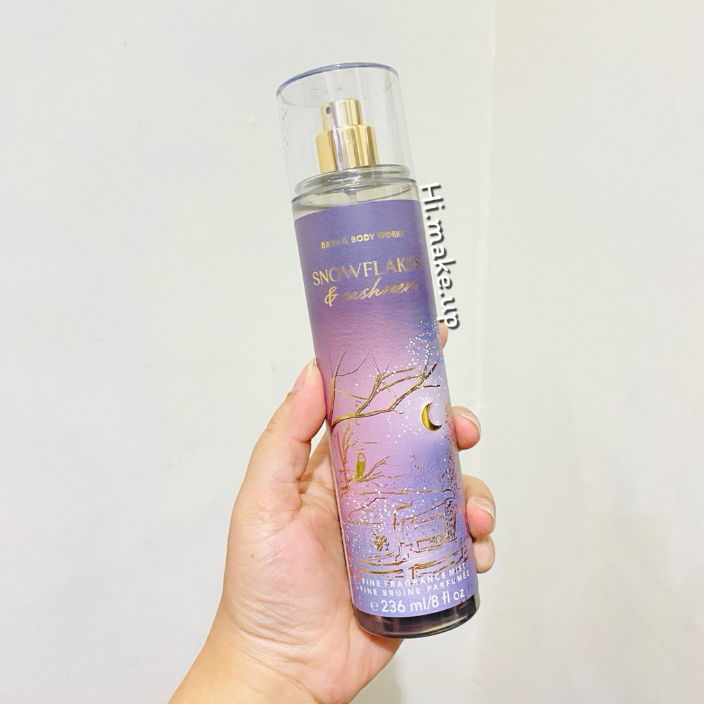 Bath & body works Snowflakes & Cashmere body mist