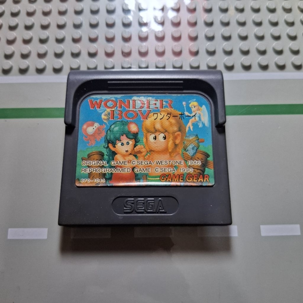Kaset Sega Game Gear Wonder Boy Second