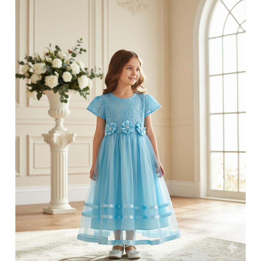 Dress Pesta Anak Perempuan/Gaun Anak Perempuan/Gaun Anak Perempuan/Gaun Anak Perempuan Premium/Baju