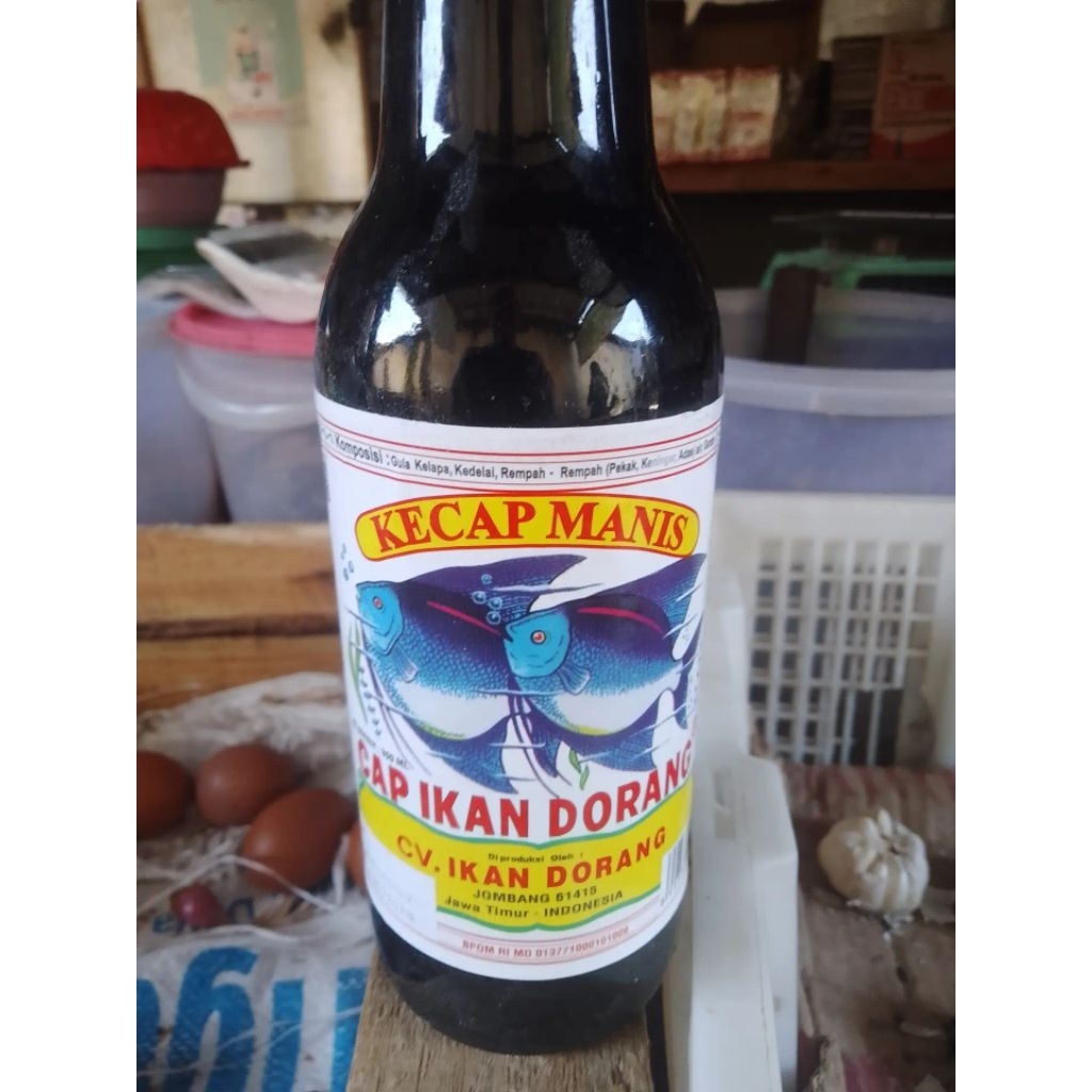Kecap Manis Ikan Dorang Cap Ikan Dorang Uk. 300 ml