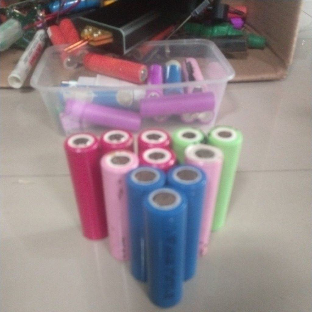 Baterai  18650 copotan baterai laptop