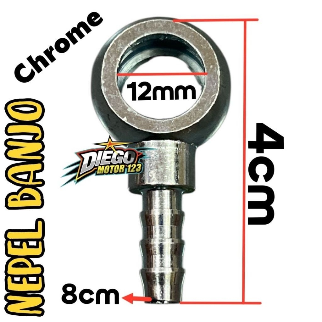 Nepel runcing nepel baut banjo 12mm