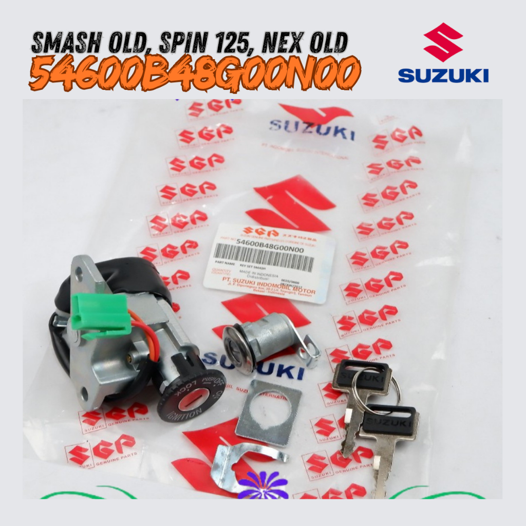 Kunci Kontak Suzuki Smash Karbu sparepart sepeda motor