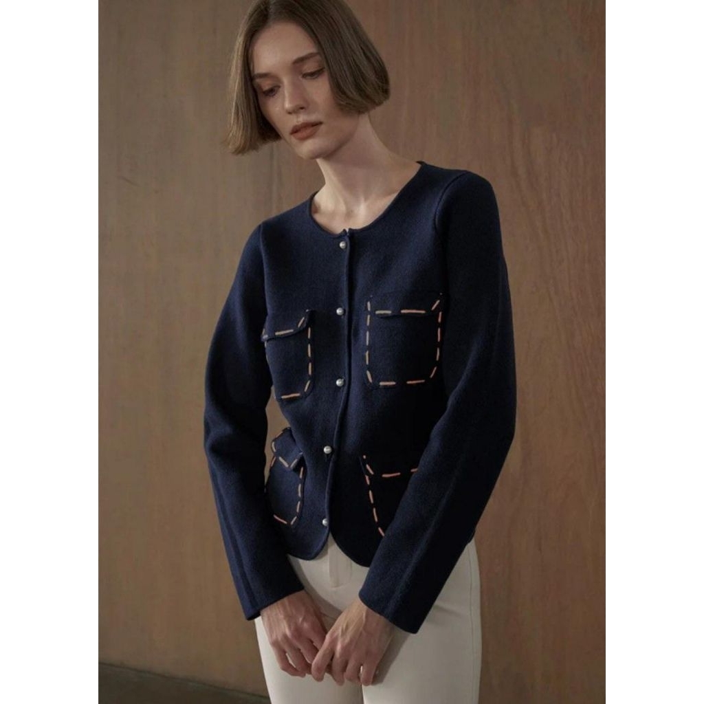 PL Duma Bahia Cardigan Navy