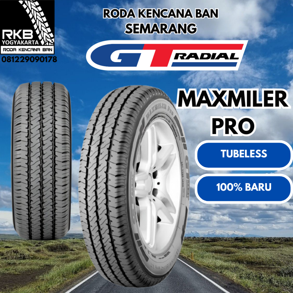 BAN MOBIL GT RADIAL MAXMILLER PRO 185 R14 - BAN MOBIL L300 APV ARENA