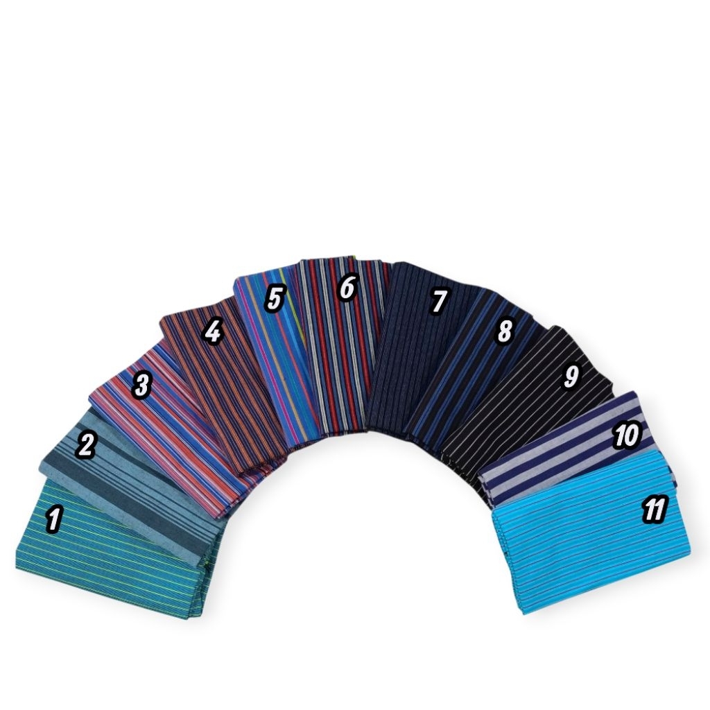 Kain Tenun Lurik Klasik Jogja Klaten Prasojo Biru