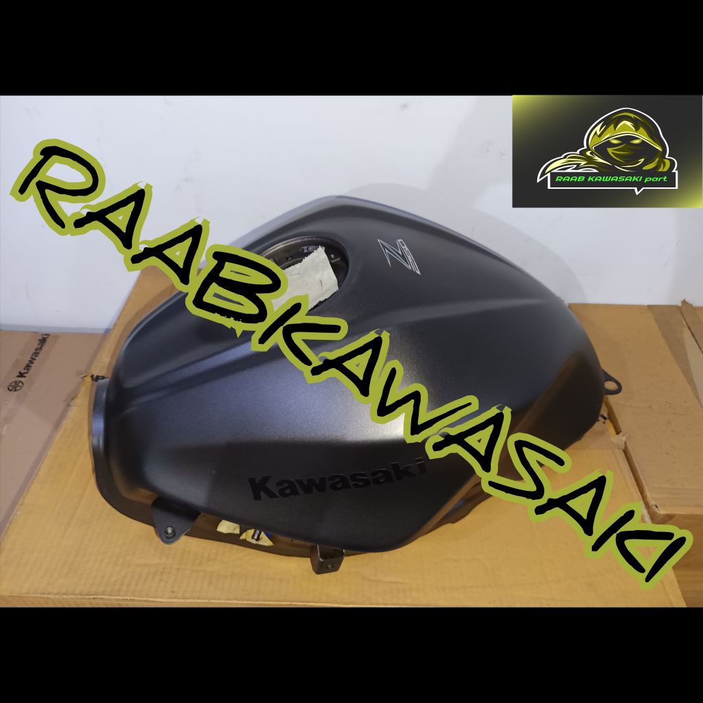 tangki bensin gray z250fi/ninja 250 fi old original kawasaki
