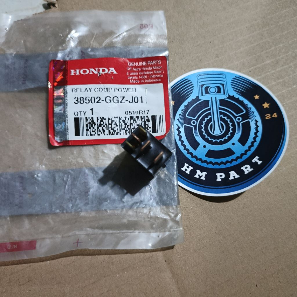 38502-GGZ-J01 Relay Pengisian Kaki 5 Beat Esp/Beat Pop/Genio/Scoopy Esp/Original