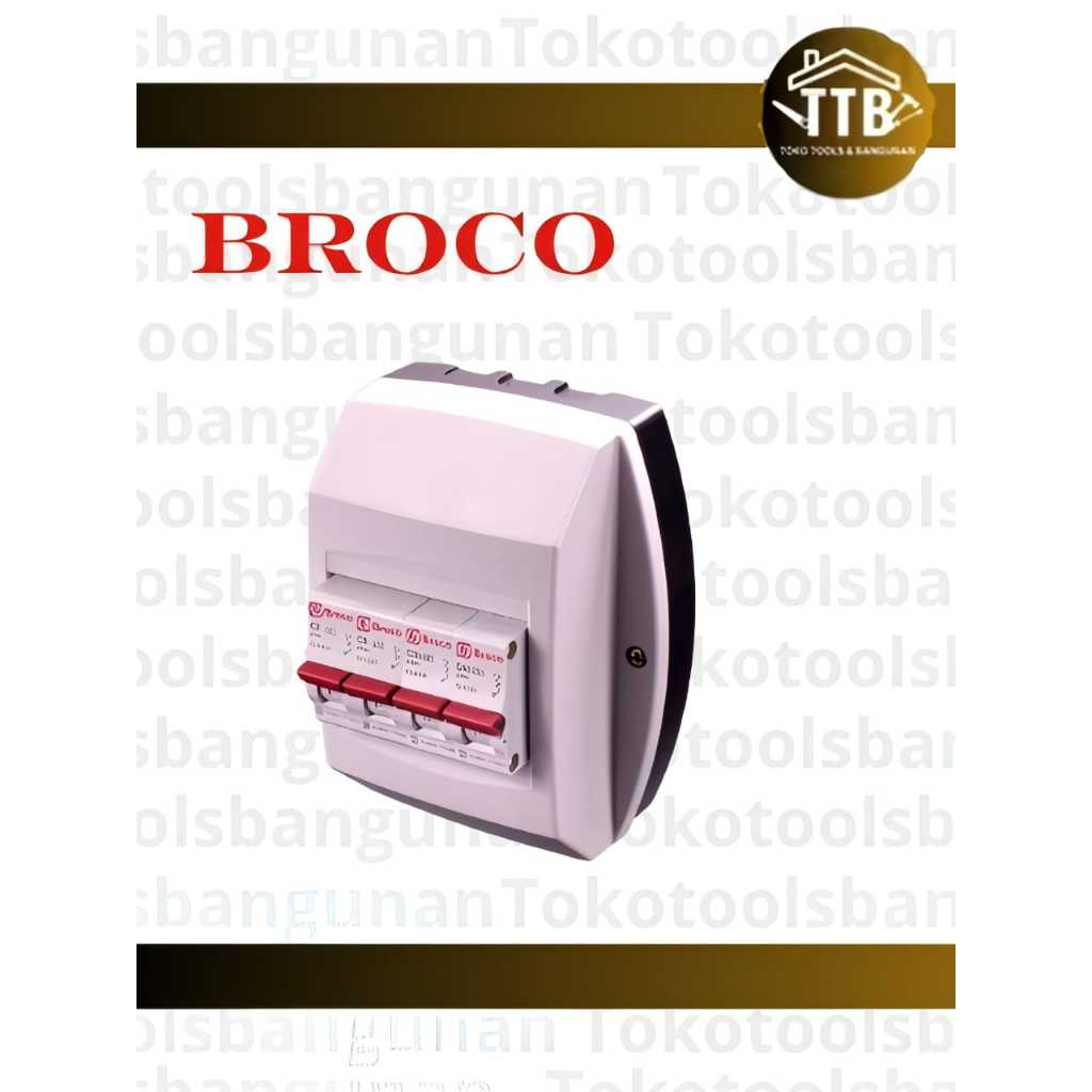 Box MCB 4 Group Outbow 17204 Broco