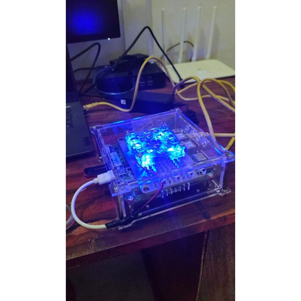 Case Akrilik Mini PC Ecs liva ZE