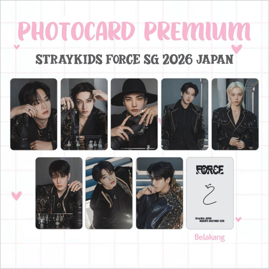 PC PHOTOCARD PREMIUM STRAY KIDS - MANIAC - YOUR EYES - CIRCUS - 5 stars