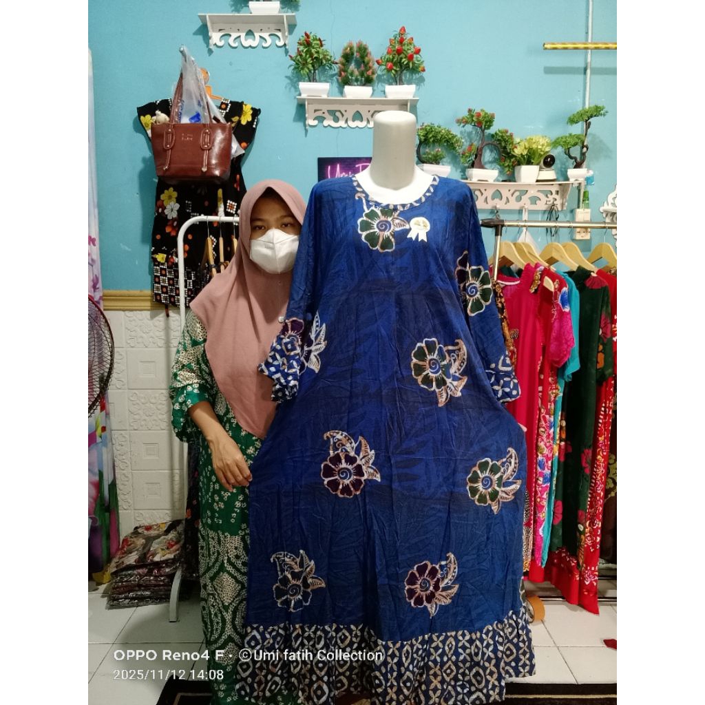 Longdres/daster panjang ratu jawa jumbo