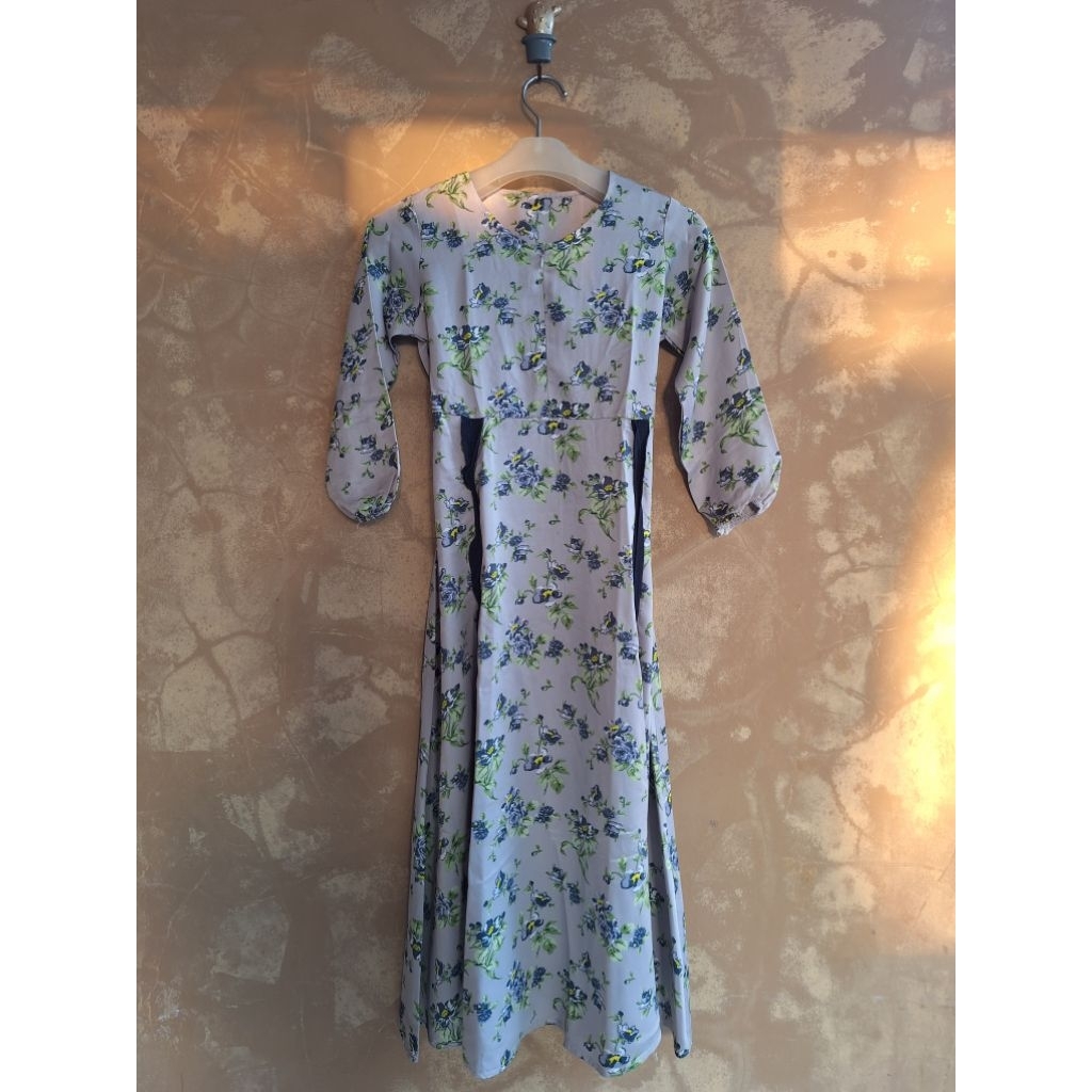 PRELOVED BAJU GAMIS SATIN ANAK BAJU KONDANGAN PESTA ANAK PEREMPUAN MURAH GAMIS KATUN ANAK DRESS PEST