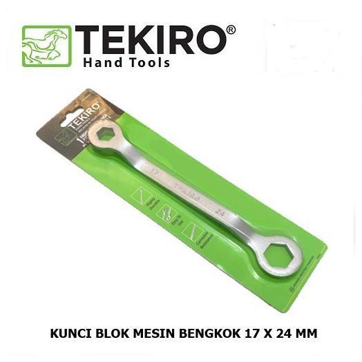 Tekiro Kunci Blok Mesin 17x24 Kunci tutup buka klep bengkok