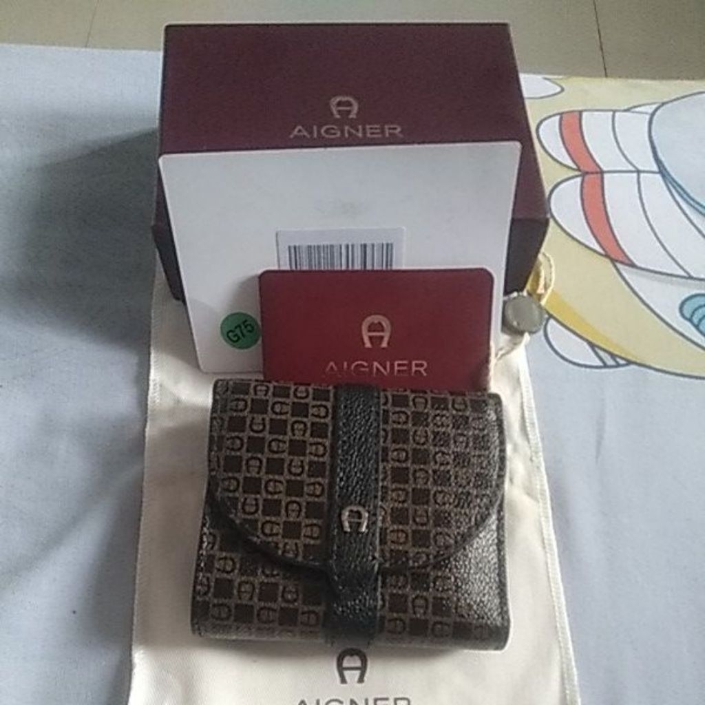 DOMPET AIGNER 100% ORIGINAL