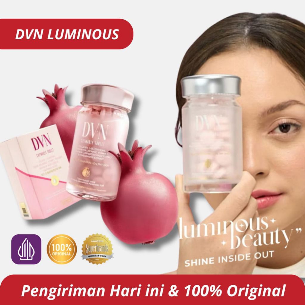 DVN COLLAGEN ORIGINAL ISI 60 BUTIR TABLET KUNYAH DVN KOLAGEN