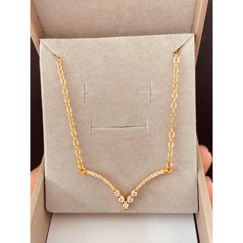 kalung rosegold
