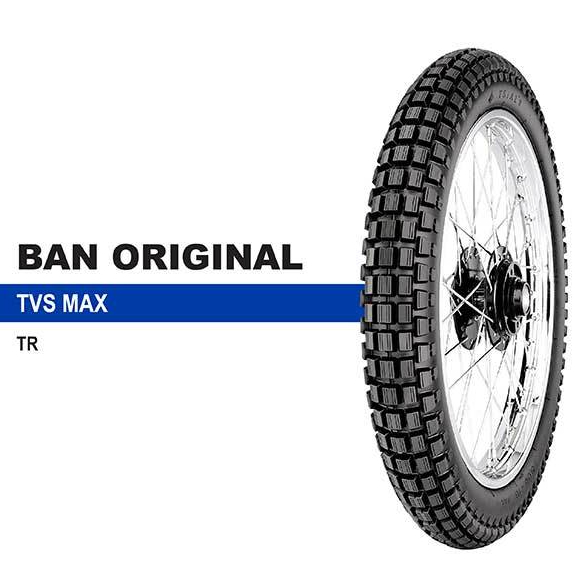 BAN LUAR IRC TRIAL TR 250-18 SEMI TRIL KEMBANG TAHU