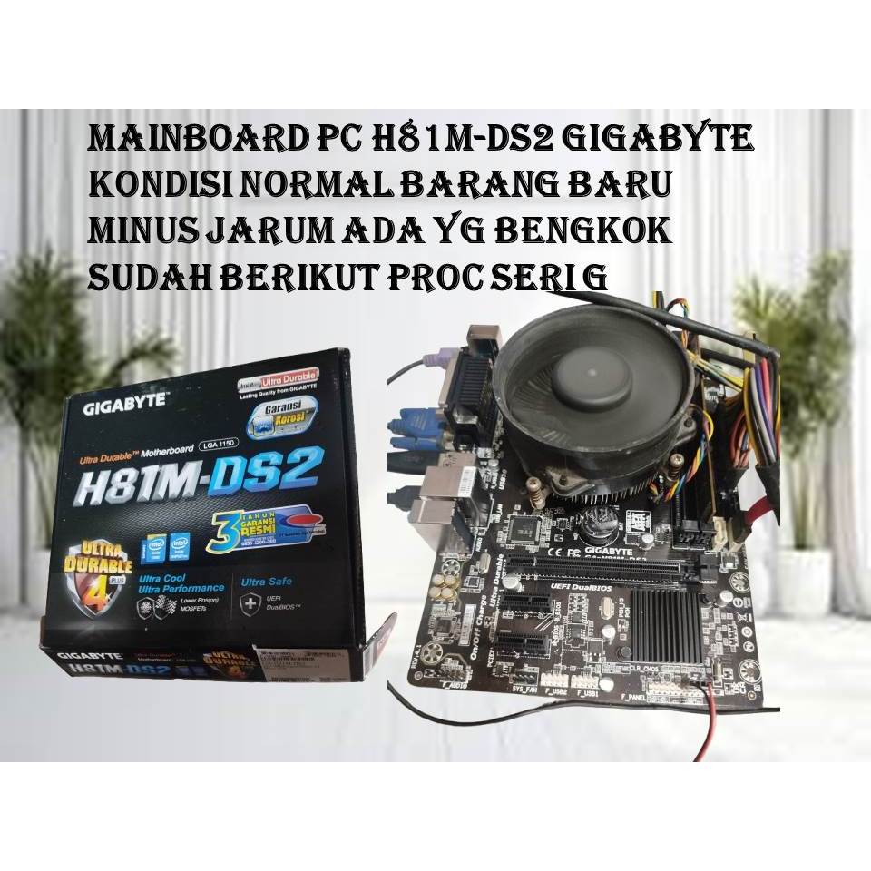 MAINBOARD PC GIGABYTE H81M-DS2