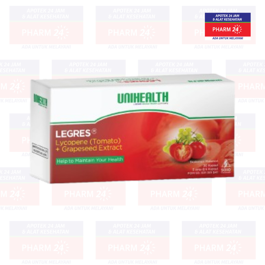 Unihealth Legres - Antioksidan Lycopene Dan Biji Anggur