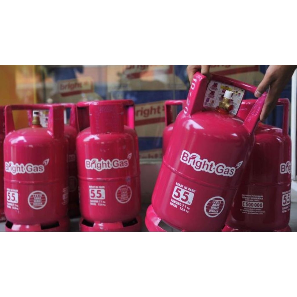 JUAL GAS ELPIJI PINK 5.5 KG (TABUNG/ISI)