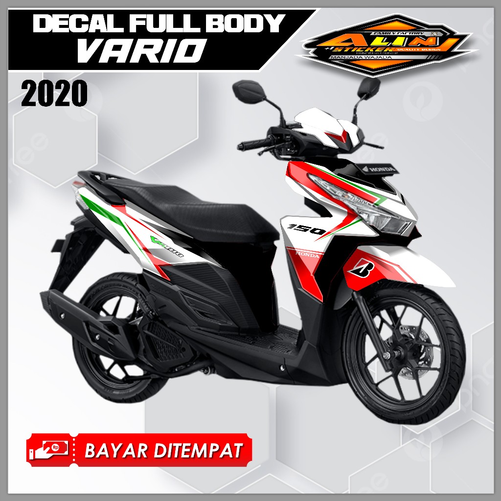 2020 Dekal Sticker VARIO 125/150 NEW Full Body Stiker Skotlet VARIO Stiker full body VARIO 125/150