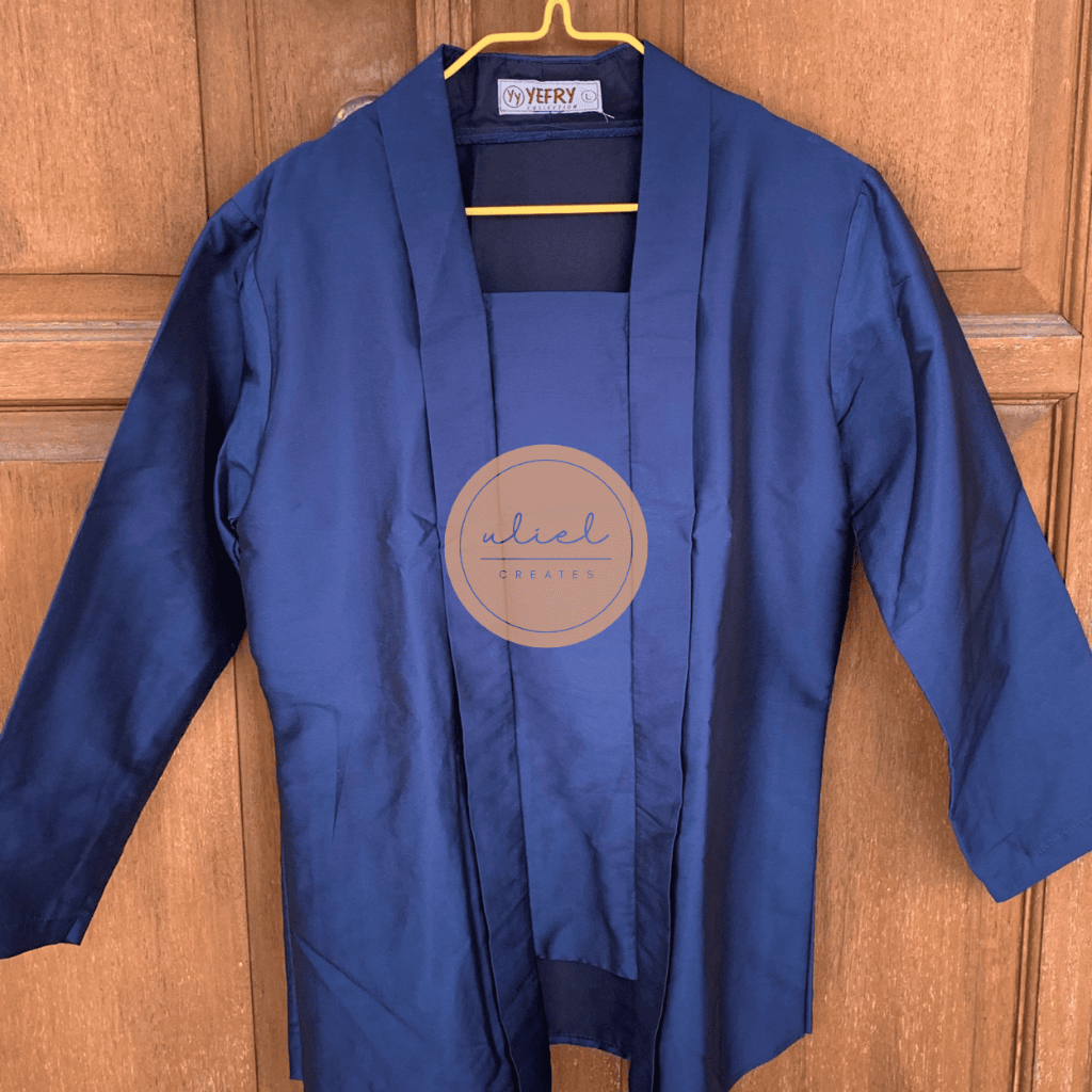 [PRELOVED] Kebaya Kutu Baru Biru Dongker