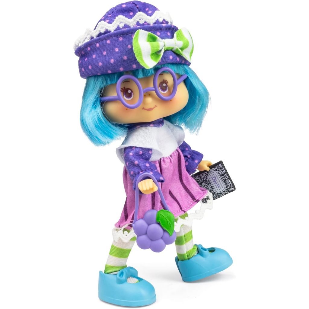 Strawberry Shortcake 'Limited Edition' Plum Pudding 5.5-inch Poseable Sweet Scented Fashion Doll wit