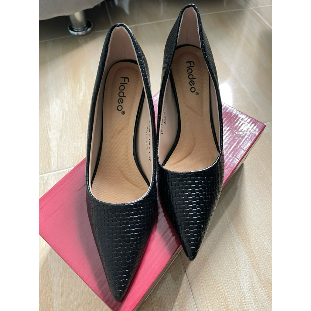 Sepatu heels fladeo 7cm