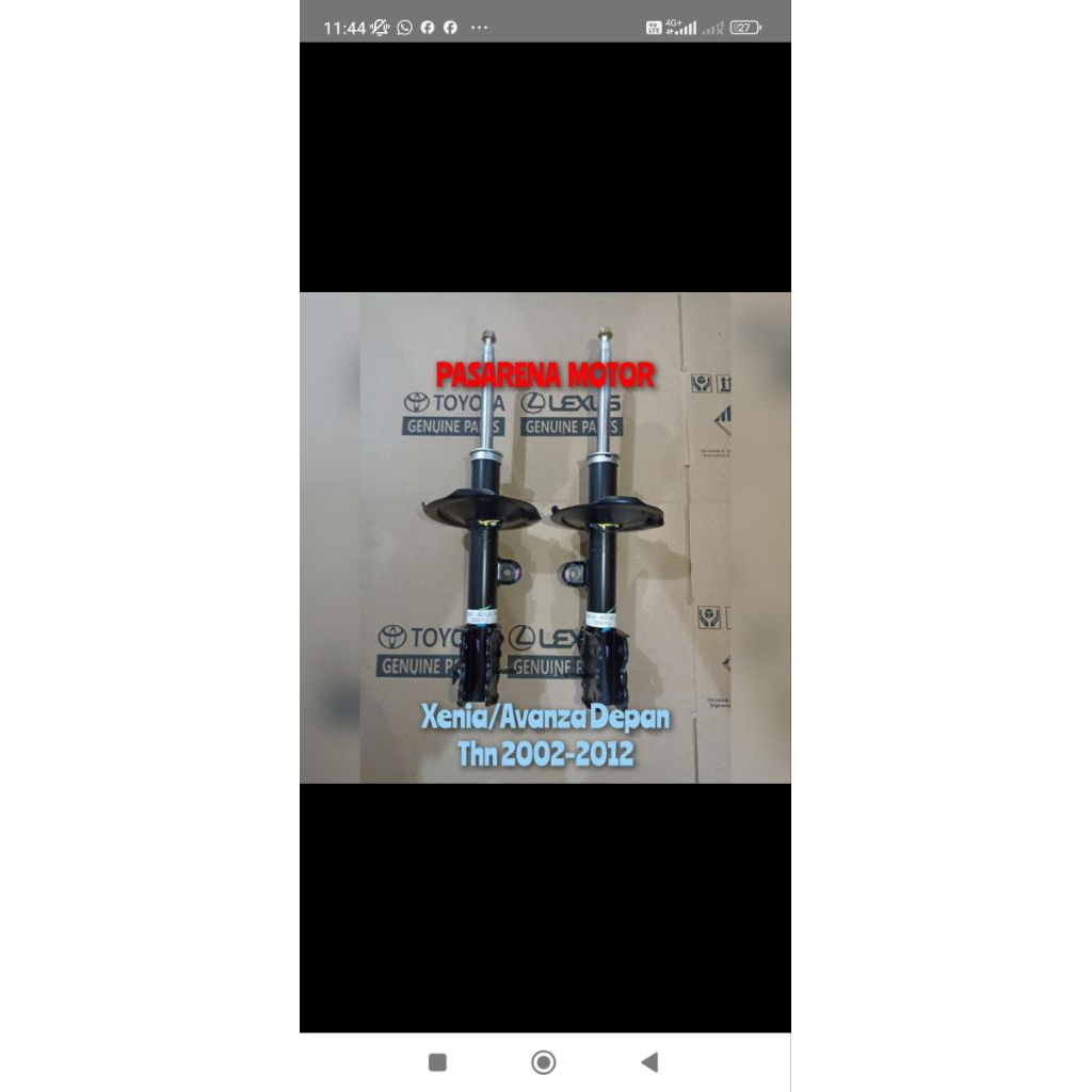 ShockBreaker Depan Untuk Mobil Avanza Xenia 2008-2012
