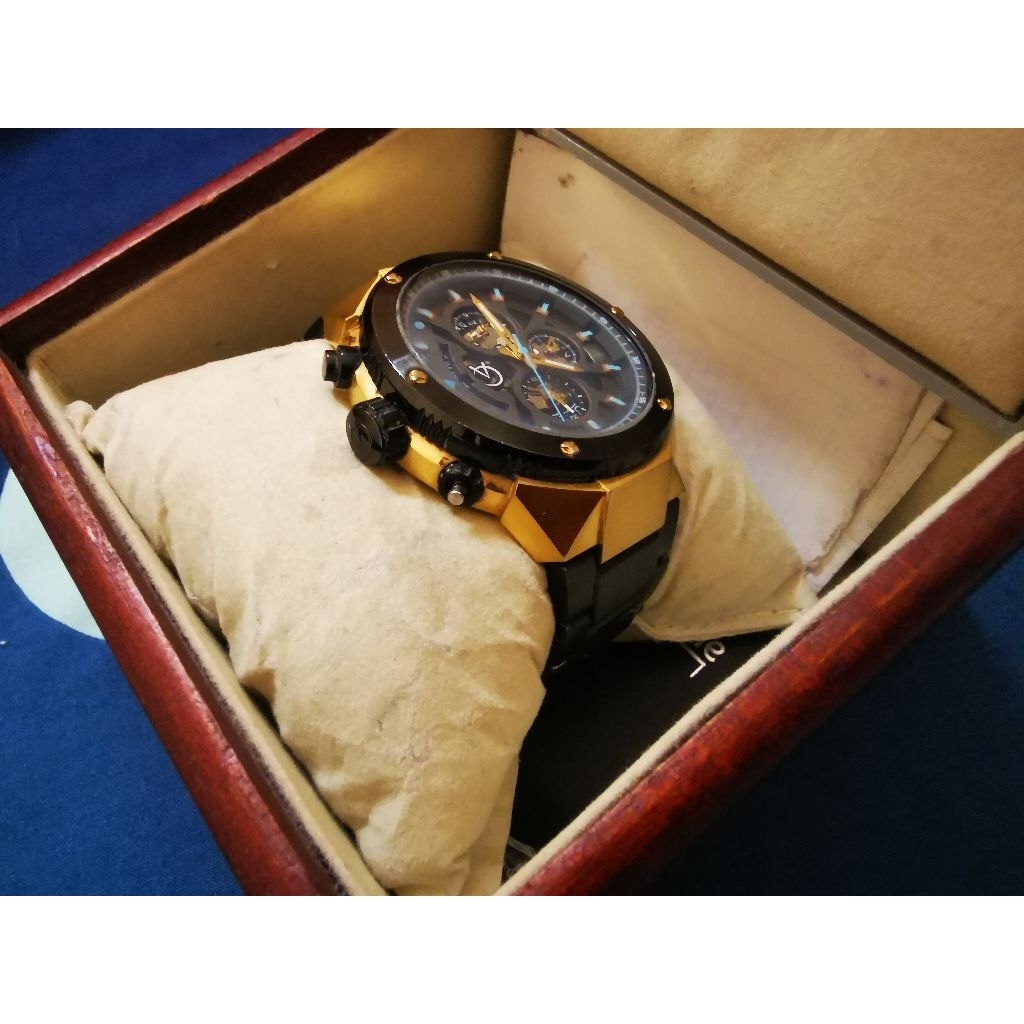 Jam tangan Alexandre Christie AC 6461 chrono