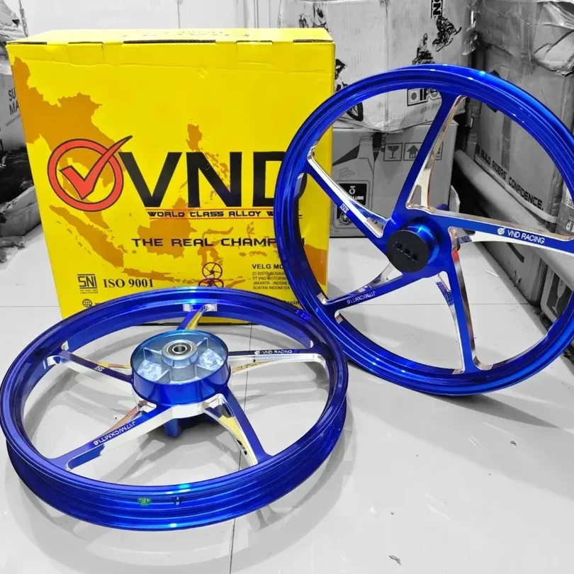 VELG VND KZR BIRU YAMAHA MX KING 160 160 RING 17 BIRU