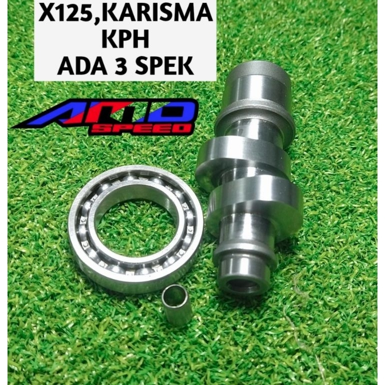 NOKEN AS RACING CAM SUPRA X125 WAVE KHARISMA KPH HARIAN DAN KOMPETISI