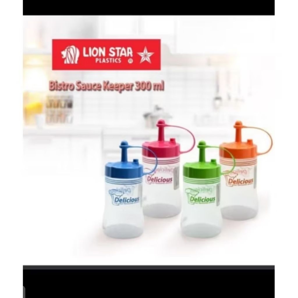 Botol kecap lion star 300ml 600ml 800ml
