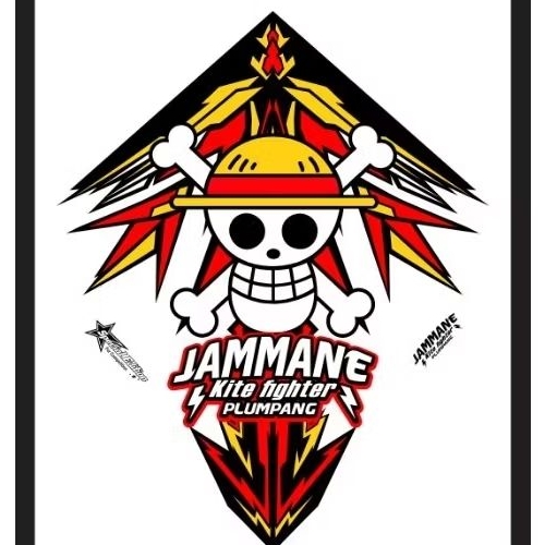 Kertas layangan Sablon 3 warna kertas layangan sukhoi kertas minyak by Jammane