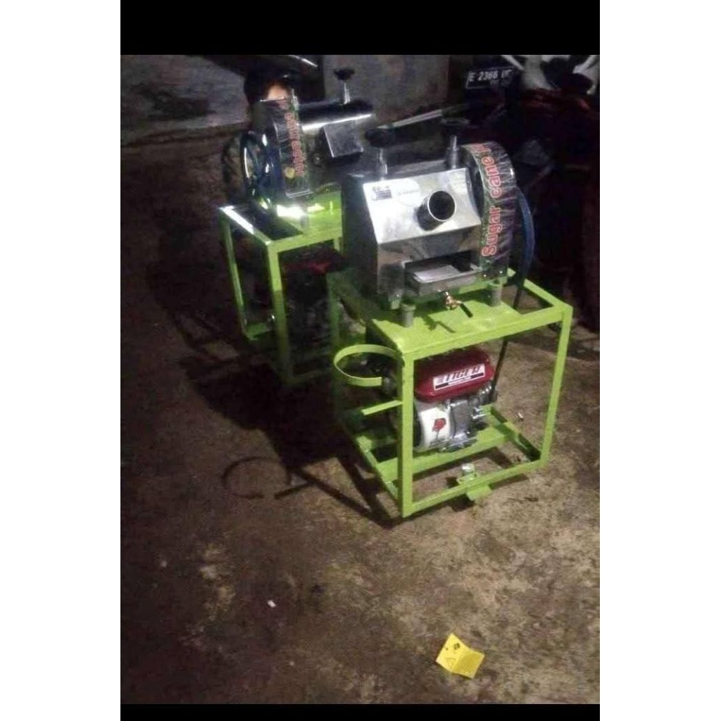 gerobak es tebu mini