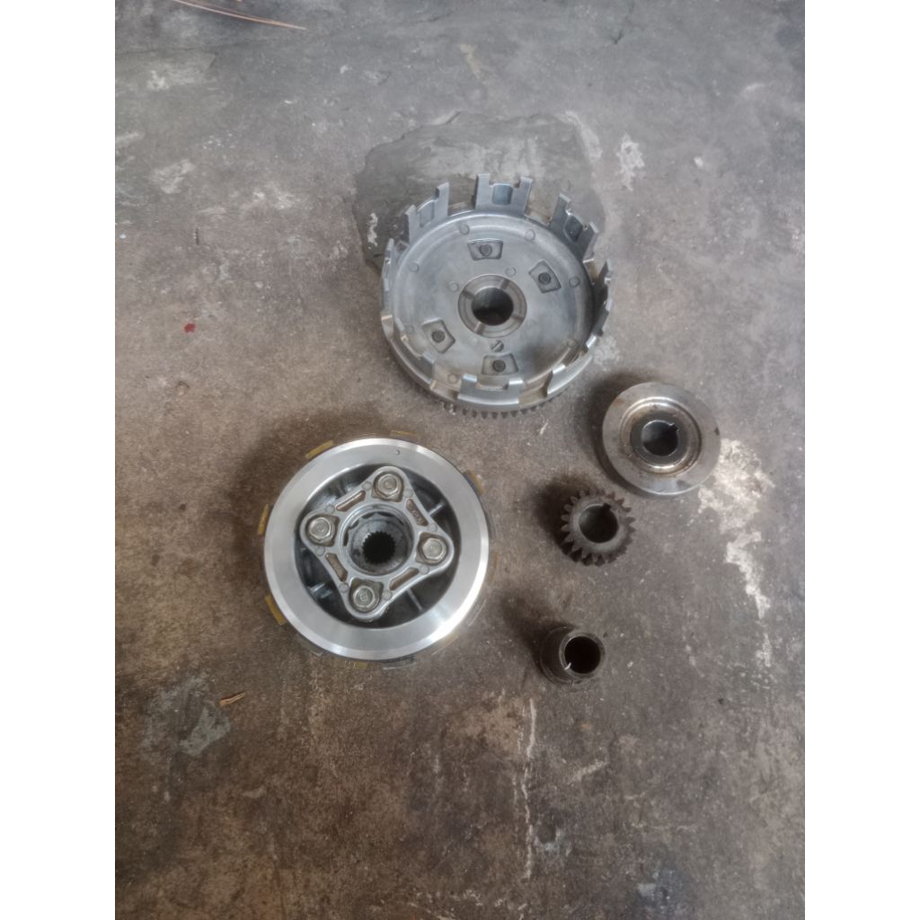 house kopling draft gear rongsel rumah kampas kopling new megapro monoshock original copotan