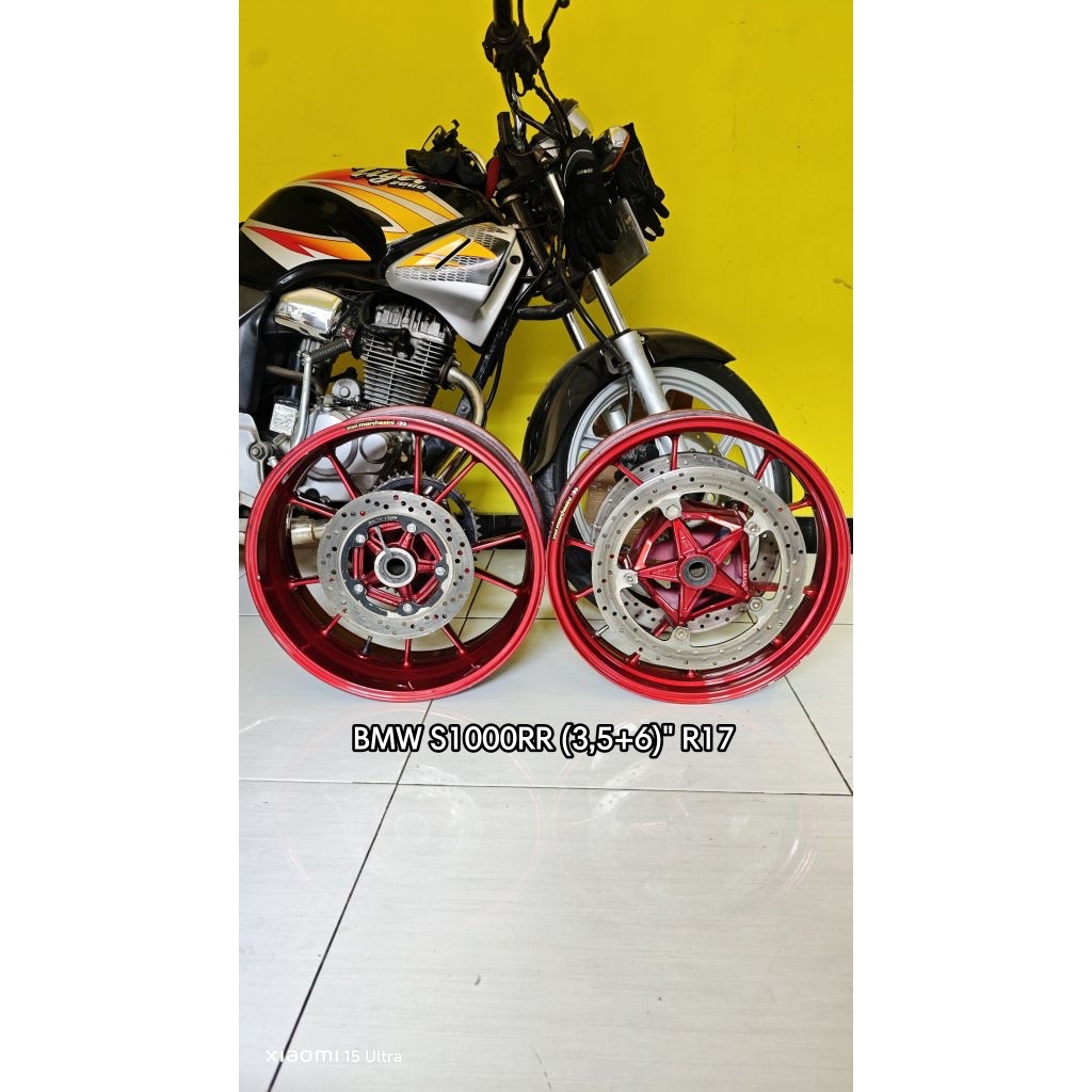 velg limbah moge original bmw s1000rr