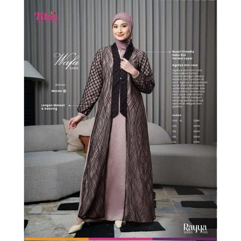 Gamis Nibras Ori Promo  ukuran Xs