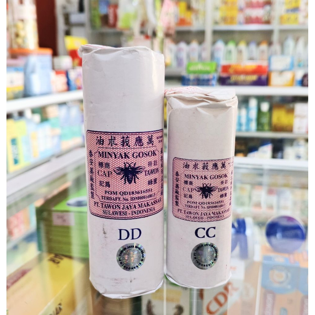 Minyak Gosok Cap Tawon DD 30ml dan CC 20ml