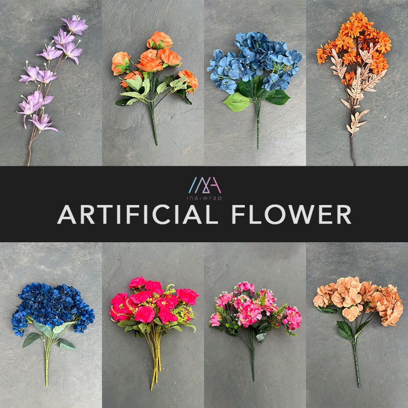 Artificial Flower / Bunga Hias Buatan Preloved Bekas