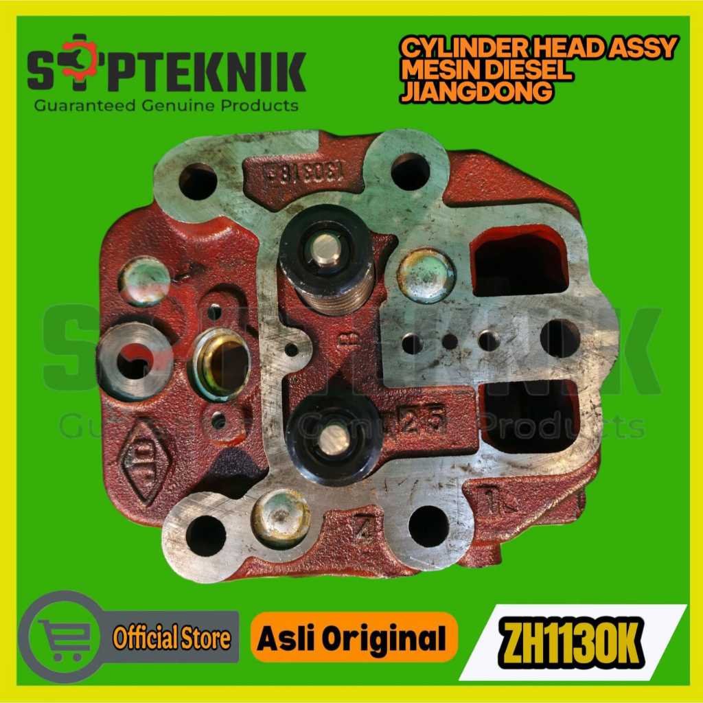 CYLINDER HEAD ASSY ZH1130 ATAU ZH1130K JIANGDONG