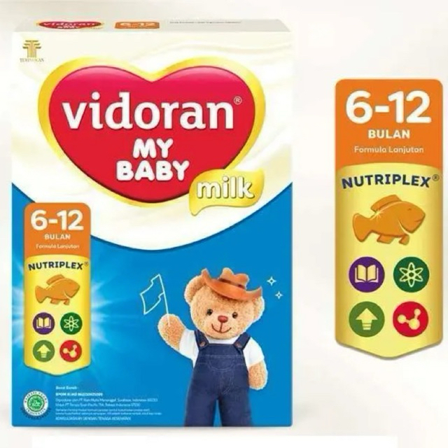 Vidoran My Baby (6-12 bulan) 925g | SUSU FORMULA