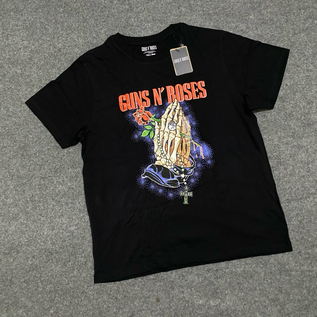Guns N Roses Kaos Band Original Katun