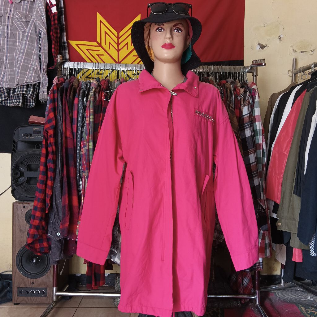 Jaket Parka Plastic Island